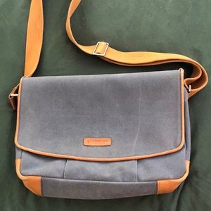 Timbuk2 Bag denim and leather
